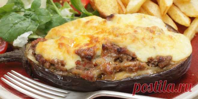 Баклажаны, фаршированные мясом