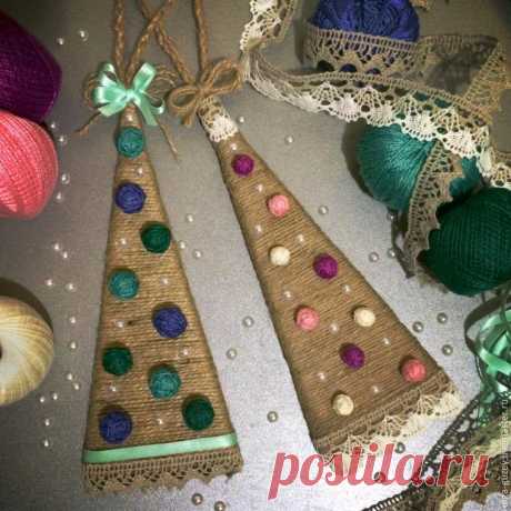 Делаем ёлочку на ёлочку - Ярмарка Мастеров - ручная работа, handmade