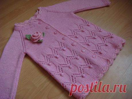 КОФТОЧКА ДЛЯ ДЕВОЧКИ