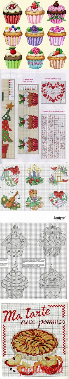 Christmas Cupcakes | Cose che amo ricamare