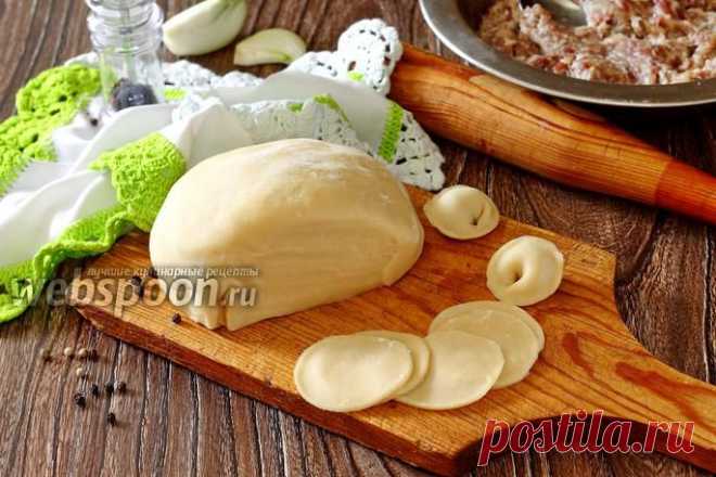 Заварное тесто для пельменей
