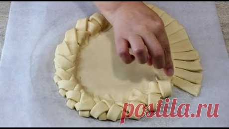 Пирог косичка с Картошкой - Это ТО, что Вы искали! Тесто воздушное как ПУХ