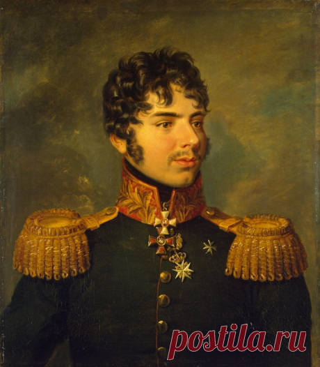 Картины Государственного Эрмитажа (Санкт-Петербург) ~ Доу, Джордж - Портрет Александра Ивановича Кутайсова ~ Beesona.Ru