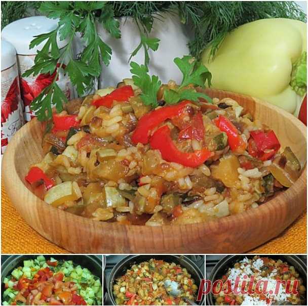 Кабачки с рисом — Домашний уют