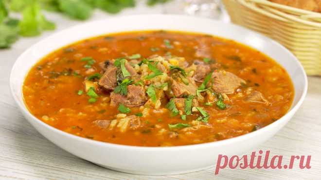 Грузинский суп харчо.  Рецепт от Всегда Вкусно! Суп харчо с говядиной, ароматный, сытный, с неповторимым вкусом. Приготовить харчо совсем несложно, главное, подготовьте необходимые специи и приправы. И вас ожидает неповторимый вкус грузинского харчо.