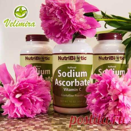 NutriBiotic, Аскорбат натрия, кристаллический порошок, 16 унций (454 г) - iHerb.com