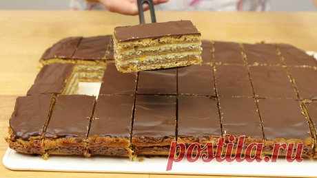 Оригинальный рецепт знаменитого Пирога (Пирожных) "Жербо"! По вкусу это самый настоящий торт | Ольга Шобутинская | Яндекс Дзен