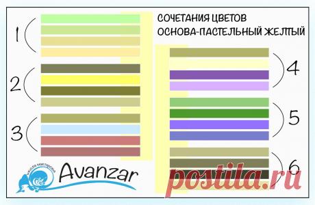 #сочетаниецветов #пастельныетона #avanzar #ольгавлар