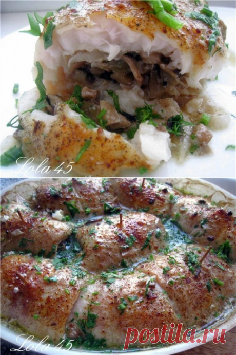 Рыбные рулетики с грибами от батюшки Гермогена.