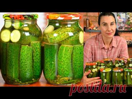 Готовлю тазами все лето! Огурчики по-фински - самая вкусная заготовка на зиму!