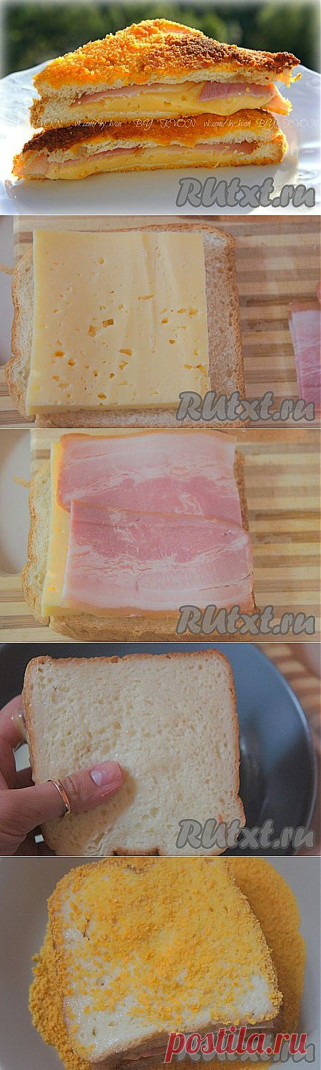 Как приготовить горячие бутерброды на сковороде (рецепт с ) | RUtxt.ru
