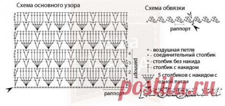 Вязаные крючком топы