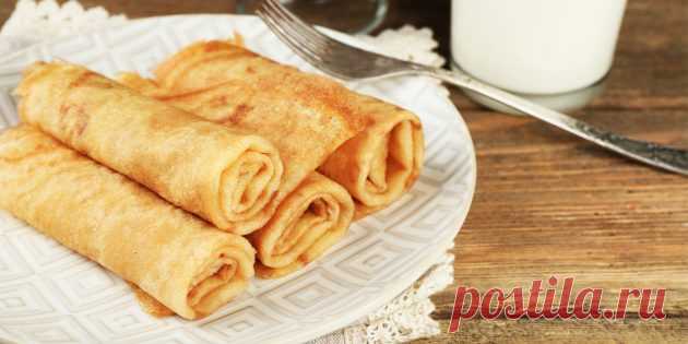 6 простых рецептов блинов на Масленицу и 7 вариантов начинок к ним - БУДЕТ ВКУСНО! - медиаплатформа МирТесен