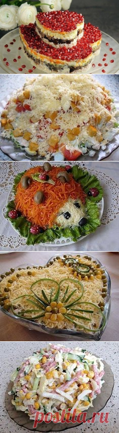 (4) Мировая кулинария! Каталог рецептов.вТОП невероятно вкусных салатовкусная еда с любовью!--