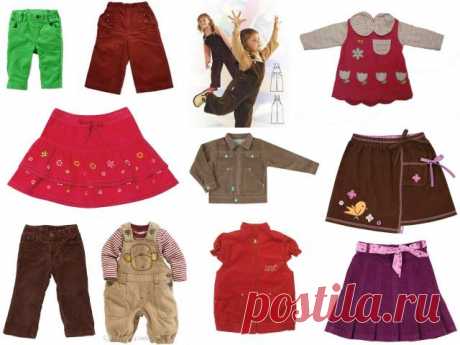 Вельвет | Шьем Детям Сами