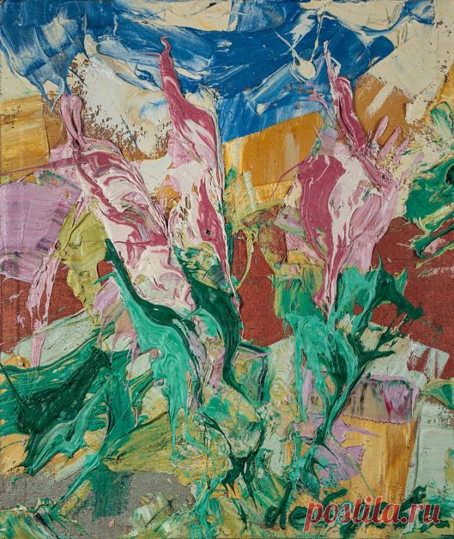 Картина Начало жизни живопись маслом природа абстракция цветы летом Екатерина Лебедева художник 100 см x 120 см Эту картину, которая называется ”Начало жизни”, я написала на пленэре. Я очень люблю выезжать на пленэр, особенно в конце лета и в начале осени. Обычно, я ищу самое дикое, колдовское место, где никого не будет и можно почувствовать свободу единения с природой.