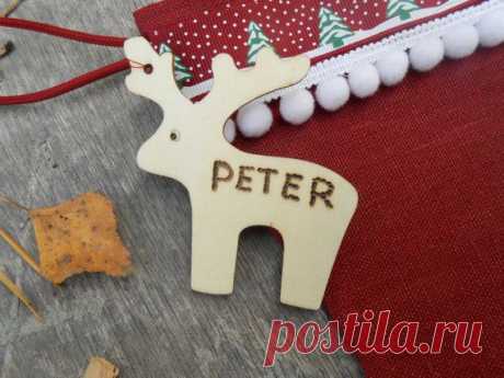 Personalized Gift Tag Personalized Name Tag by ViViCreative