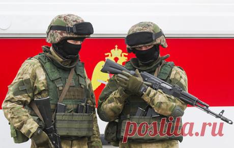 Госдума приняла закон о праве Росгвардии иметь на вооружении военную технику. Документ заменяет используемый сегодня в законе термин "оружие" на термин "вооружение", под которым понимается совокупность оружия и технических средств его применения