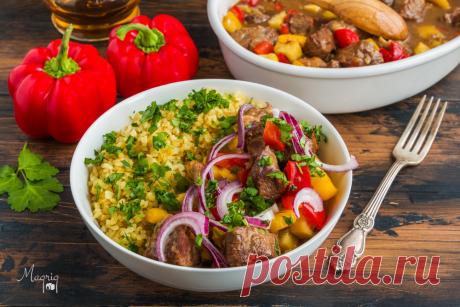 Вкуснейшее мясо в овощной подливке | Вкусные рецепты