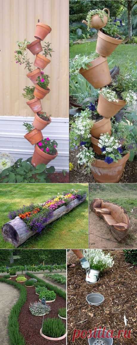 Идеи самоделок для сада и дачи