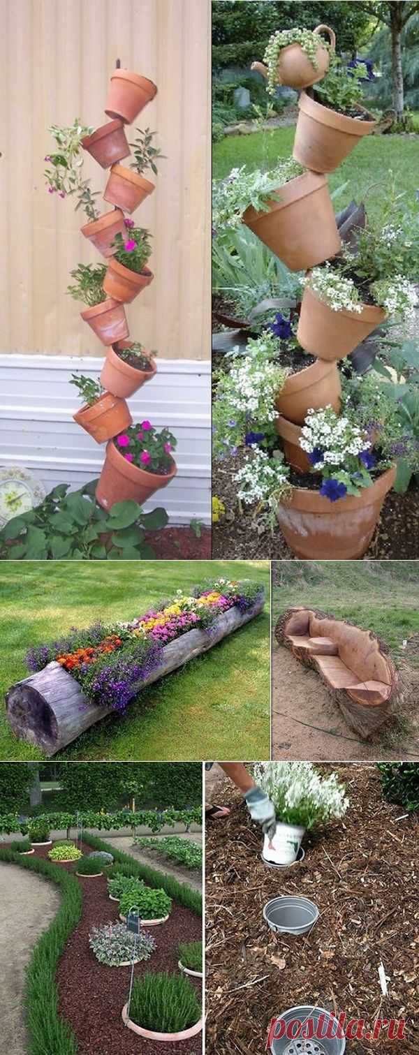 Идеи самоделок для сада и дачи