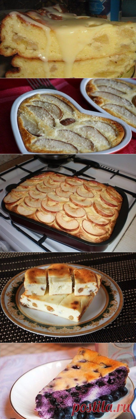 Простые рецепты со вкусом  САМЫЕ ВКУСНЫЕ ТВОРОЖНЫЕ ЗАПЕКАНКИ