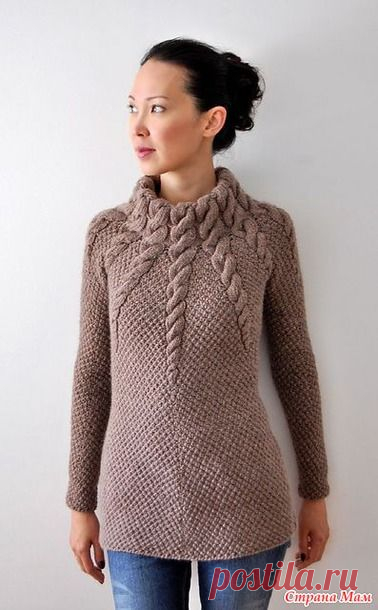 Обалденный пуловер - Twelve Cables Pullover - Вязание - Страна Мам
