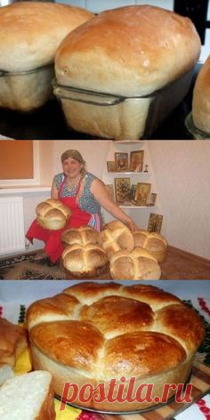 Мягкий, нежный хлеб, как у любимой бабушки