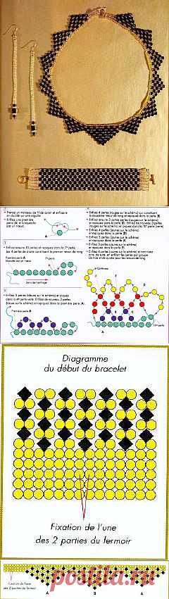 Set of beads "Onyx". Step by step instructions | Laboratory household