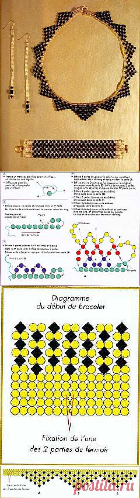 Set of beads &quot;Onyx&quot;. Step by step instructions | Laboratory household