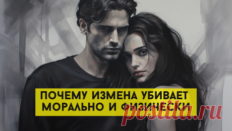 Почему измена убивает морально и физически: психологический разбор | Михаль Крейман | НЕ психолог | Дзен