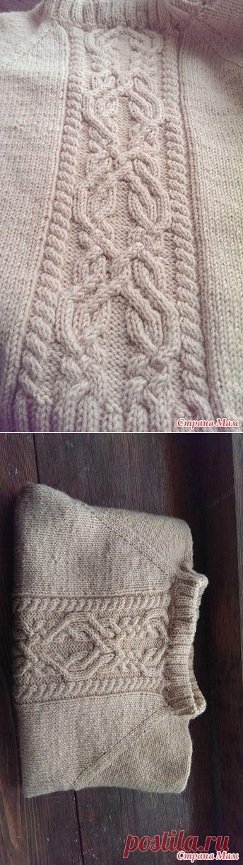 Свитерочек - первенец - Вязание - Страна Мам