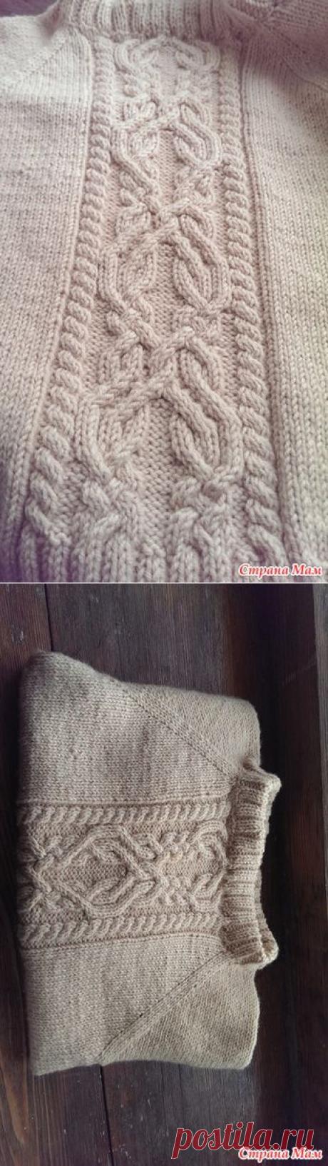 Свитерочек - первенец - Вязание - Страна Мам