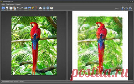 FotoSketcher. Превращение фотографий в рисунки