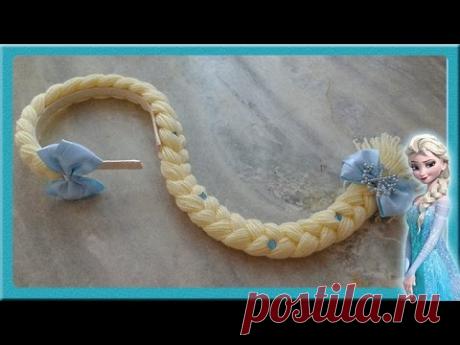 TIARA DA ELZA FROZEN | DIY - PAP