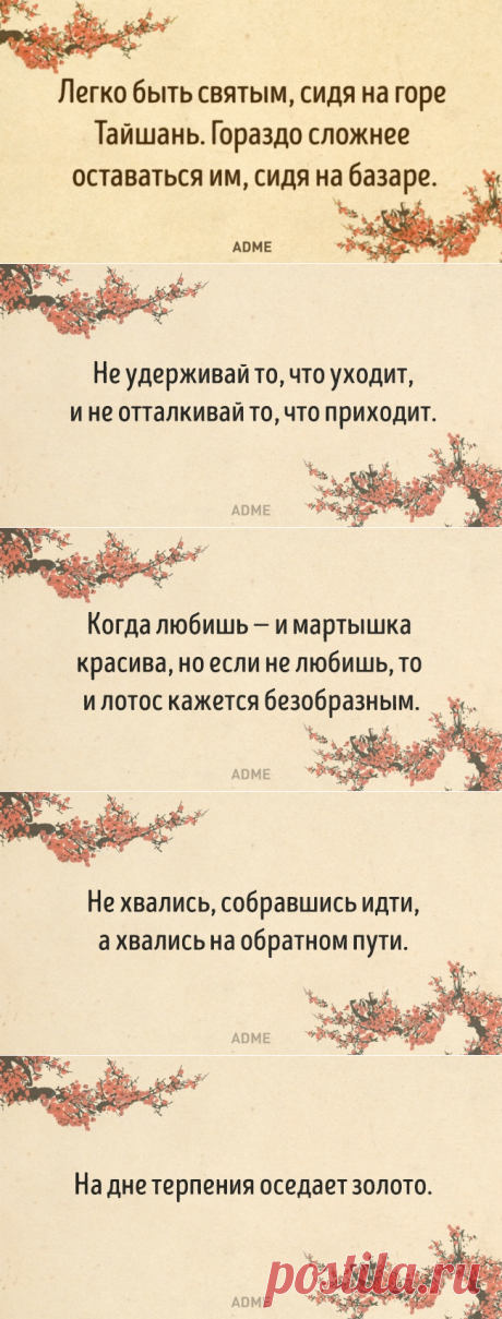 15 мыслей от китайских мудрецов