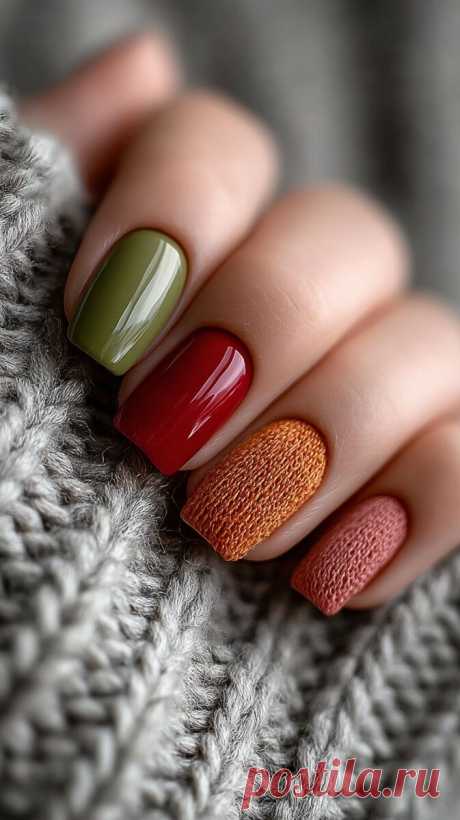 10 идей осеннего маникюра, ваши ручки достойны лучшего | СильнаЯ и СтильнаЯ в 60+ | Дзен