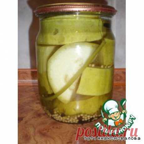 Кабачки консервированные - кулинарный рецепт
