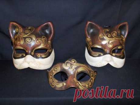 КАК сделать маску кошки для маскарада своими руками :: Hand-made :: KakProsto.ru: как просто сделать всё