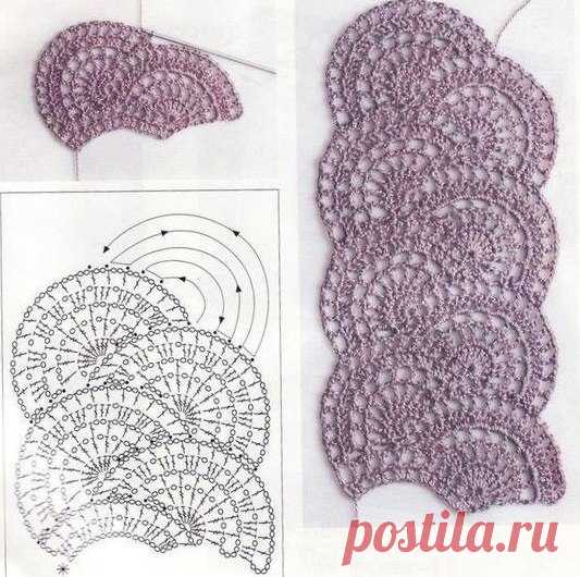 Ленточное кружево. Подборка узоров крючком. из категории Интересные идеи – Вязаные идеи, идеи для вязания