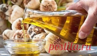 Чесночное масло. Рецепт для сосудов.