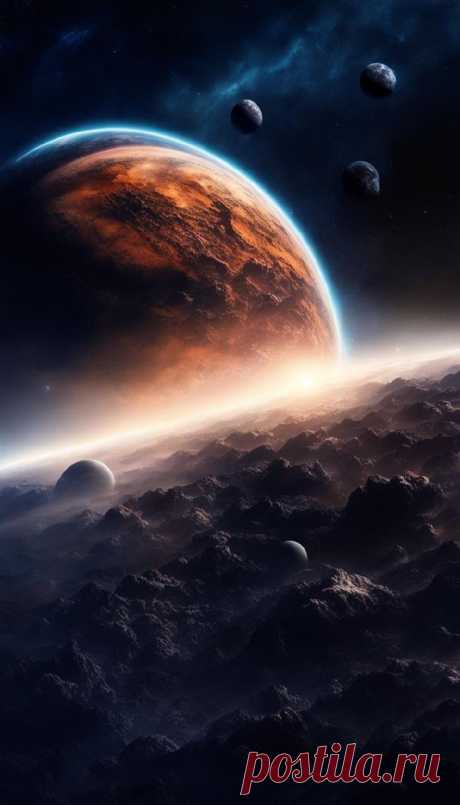 Цикл «Скальпель вечности» - Маргиад en 2024 | Fotos de planetas, Planetas, Universo