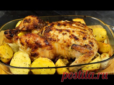 Вкусная и сочная курица с картошкой в духовке ☆ Так просто, но так вкусно! | Вкусные Советы