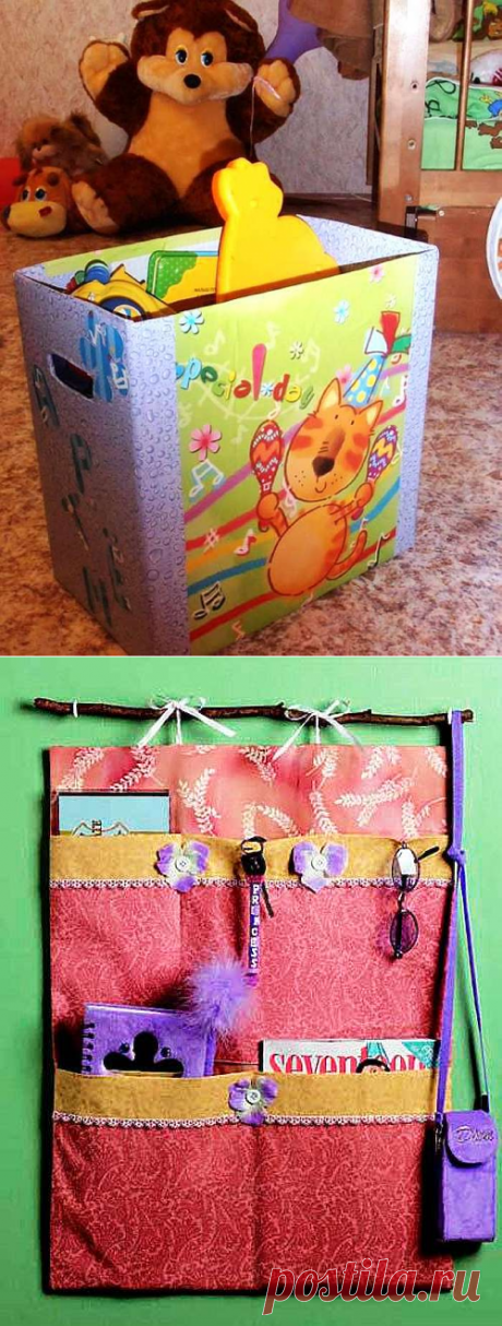 Делаем хранение для игрушек своими руками - делаем своими руками