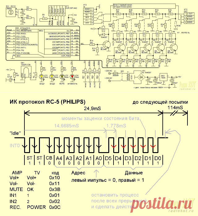РадиоКот :: Релейный регулятор громкости