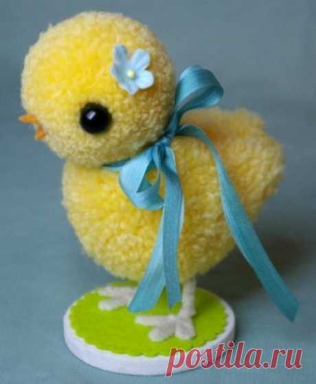 Игрушки из помпонов - запись пользователя Людмила (Людмила) в сообществе Мир игрушки в категории Разнообразные игрушки ручной работы