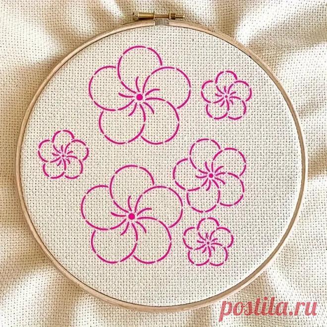 Набор трафаретов для вышивки Сашико 9 шт. 5x6 дюймов - Temu Moldova