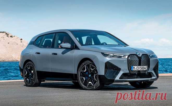 Электрический кроссовер BMW iX xDrive50 2022: интерьер, экстерьер, техника