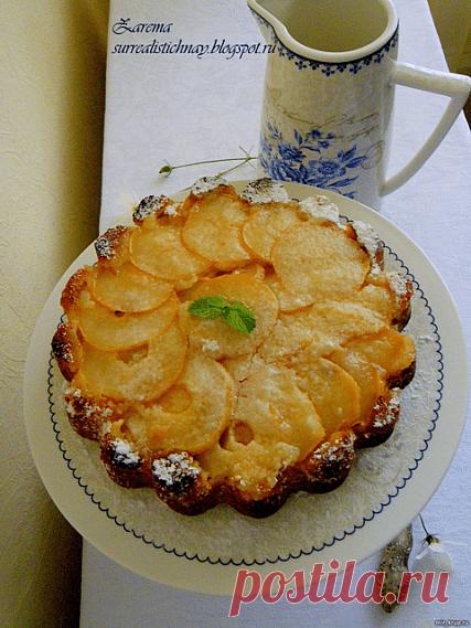 Перевернутый грушевый пирог