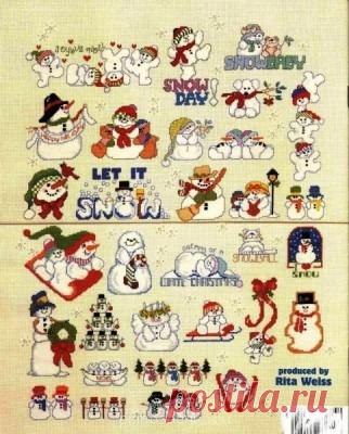 Схемы зимних дизайнов - Прихожанка.ру - женский православный форум